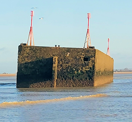 Mulberry Harbour -rear view